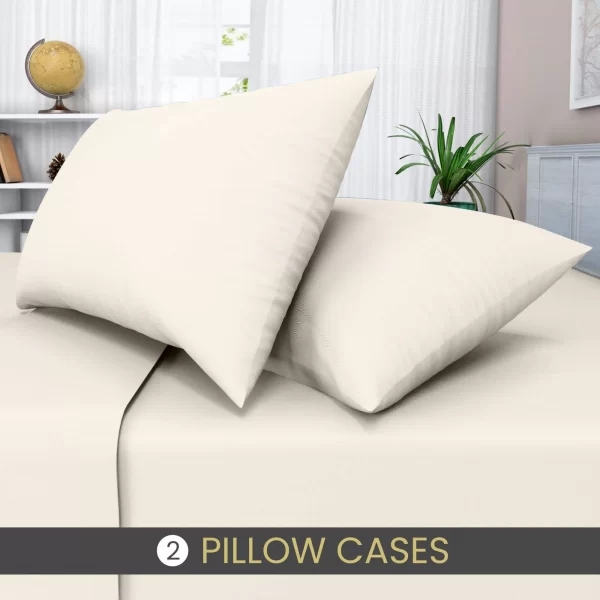 cream pillow cases
