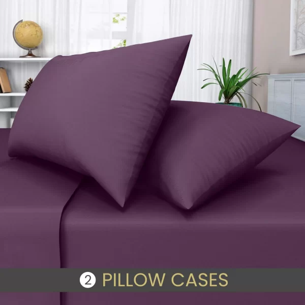 plum pillow cases