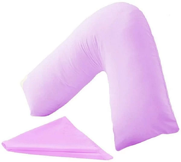 lilac v pillow case