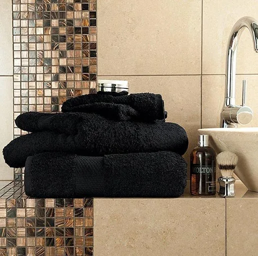 Miami-bath-towels-black