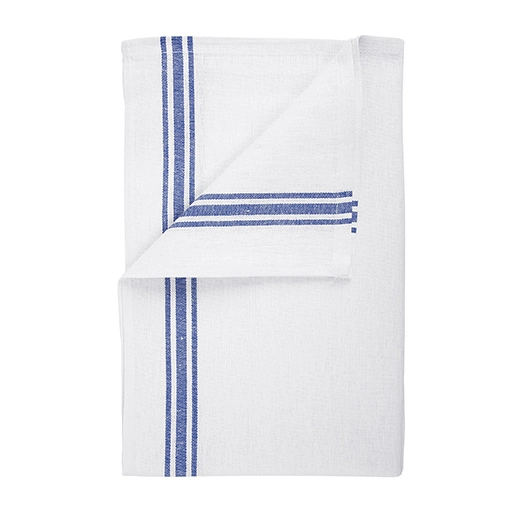 cotton tea towels blue