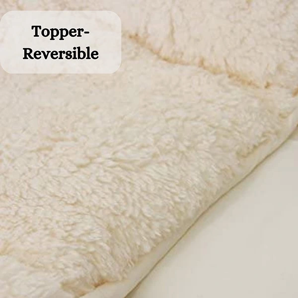 teddy mattress topper double